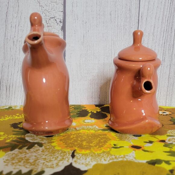 Orange Sassy Ceramic Dancing Teapots With Attitude - Picture 3 of 11